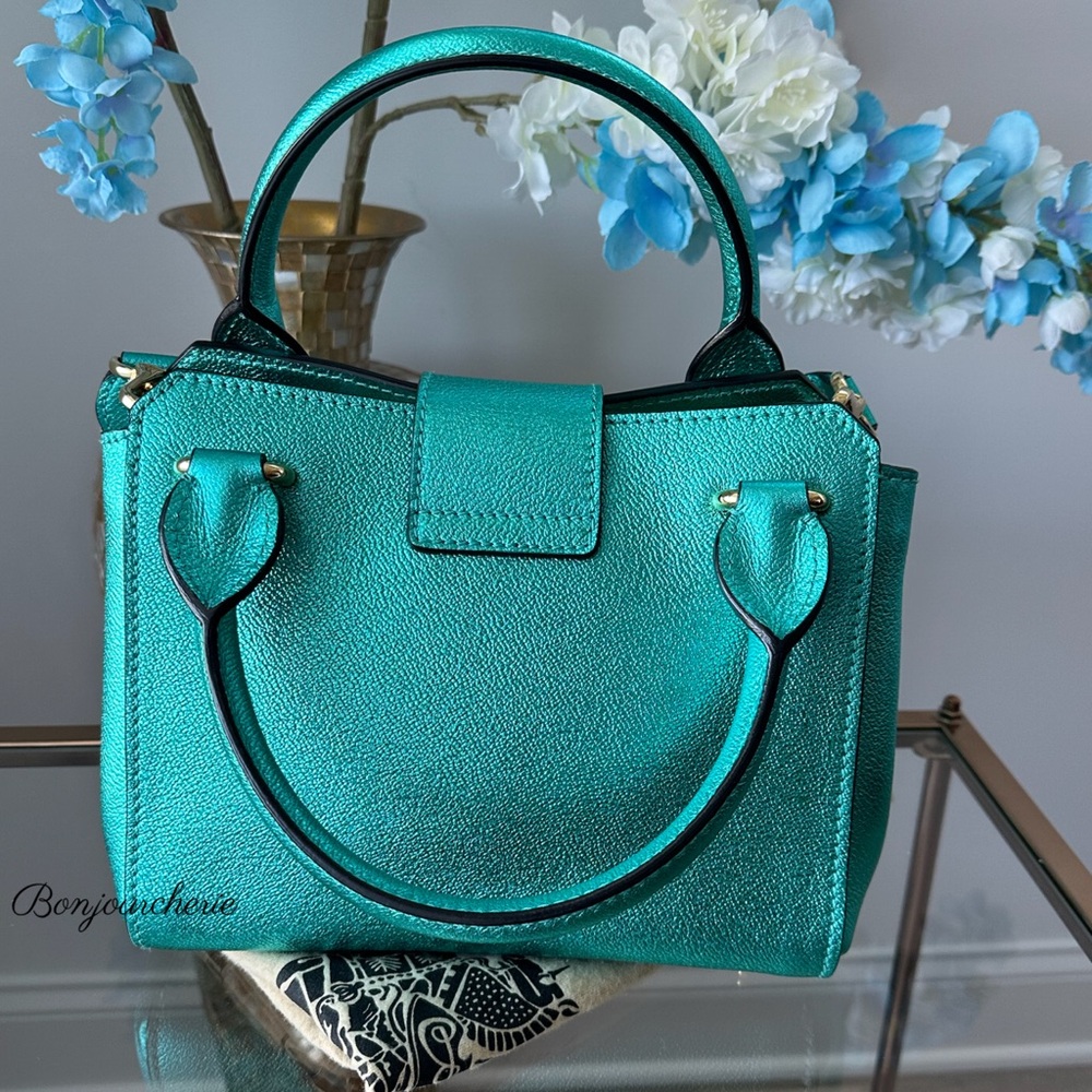Authentic Burberry Turquoise bag - Picture 8 of 16